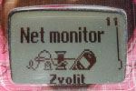 Net monitor na displeji